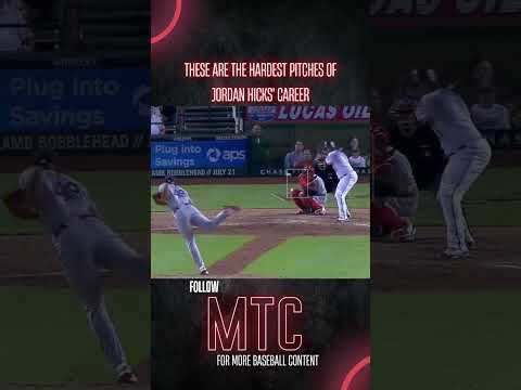 These Are The Hardest Pitches of Jordan Hicks' Career