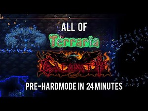 All of Terraria Calamity Mod Pre-hardmode in 24 Minutes (1/3)