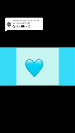 ¿Cuál es el significado del corazón azul?