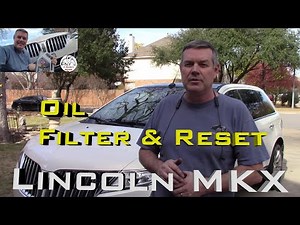 How to change engine oil and oil filter on Lincoln MKX