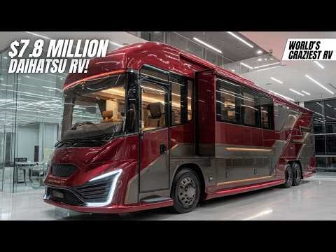 2026 Daihatsu Crimson Horizon RV | $7.8M Two-Floor Luxury Motorhome Tour Cars Recapx