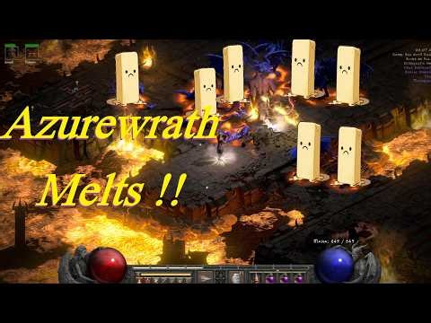 Warlock Azurewrath Build | Best No sunder Offline / Online build | Diablo 2 Resurrected