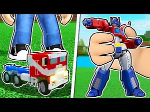 The SMALLEST Transformer in Build a Boat!