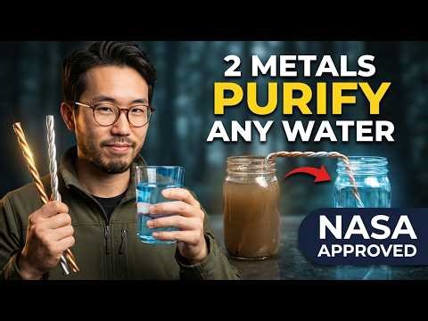 Connecting Two Metals Purifies ANY Water — The "Earth Filter" Secret They Buried