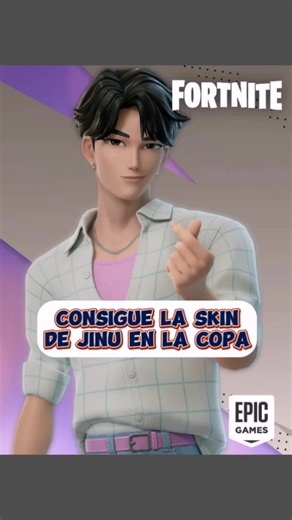 Consigue la skin de Jinu en la Copa de Kpop Demon Hunter #shortsmaster #fortnite #kpopdemonhunter #copa #jinu
