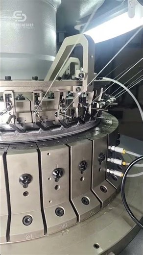 Double Jersey Circular Knitting Machine – First Look from Eastino #knittingmachines #DoubleJersey