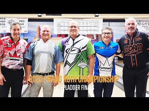 2025 PBA60 Roth Championship Stepladder Finals
