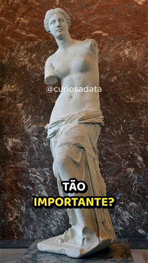 📅 Em 8 de abril de 1820, uma descoberta mudava a história da arte. #curioso #viral #foryou #capcut