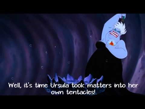 The Little Mermaid Ursula's Transformation Subs