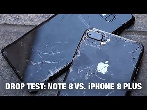 iPhone 8 Plus vs. Galaxy Note 8 - DROP TEST + пранк iPhone'ом