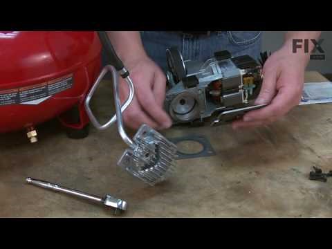 Porter Cable Compressor Repair - How to replace the Head Gasket