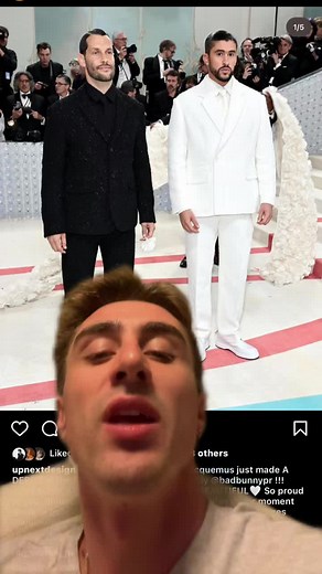 Celebrity Fashion Showdown: Jacquemus x Bad Bunny at Met Gala 2023