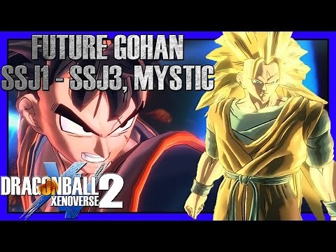 Future Gohan SSJ, SSJ2, SSJ3, Mystic | Xenoverse 2 Character Mods