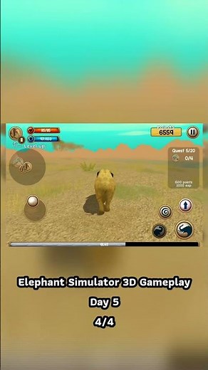 Elephant Simulator 3D Gameplay Day 5 4/4