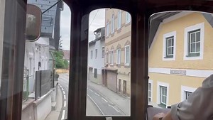 A Driver's Eye View of the Gmunden Tramway on-board a vintage tram on a The Railway Touring Company Charter. 3rd July 2023. For the full video please see Henry's Adventures the YouTube channel. https://youtu.be/BrGfNGYcBnA | Henry's Adventures