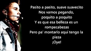 23K views · 589 reactions | Despacito Lyrics -Justin Bieber ft. Luis...