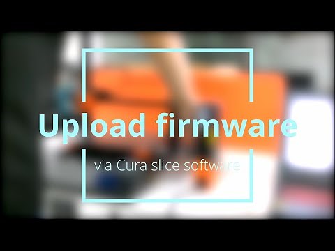 【Thinker SE】Upload firmware via Cura