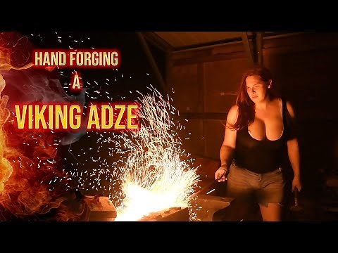 Building a Longship part 3.5: Forging a Damascus Adze