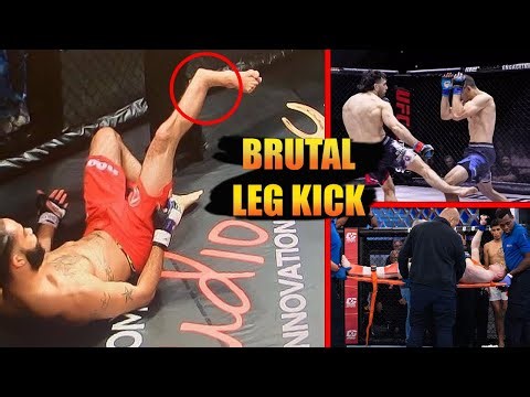 The Most Brutal Leg Kicks You Will Ever See | MMA