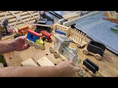 How to build a large wooden toy train | Part 1
