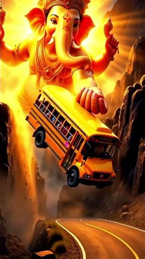 A aai Dev Bappa Aale 🥰❤ | Cute Ganesha Song | Ganesh Bhakti #trending #shortvideo #ganpati