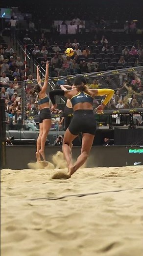 Precision at the net.