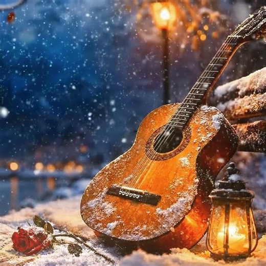 Tombe la Neige - Romantic Spanish Guitar