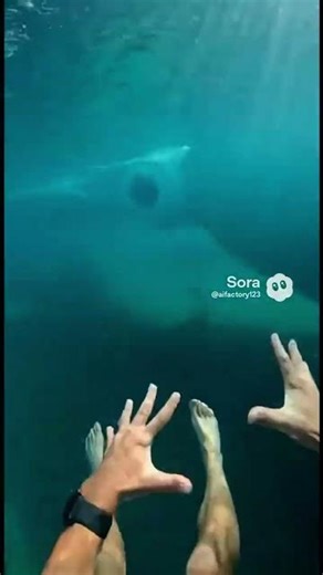 Waterslide into pool full of colossal squids