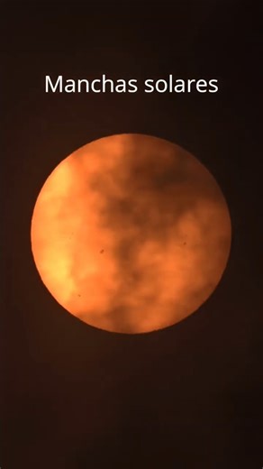 Manchas Solares entre nubes Smart telescope SEESTAR S50