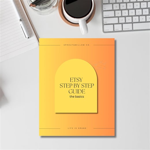 Etsy Seller Guide: Step-by-step Shop Setup, SEO, & Digital Products (PDF Download) - Etsy