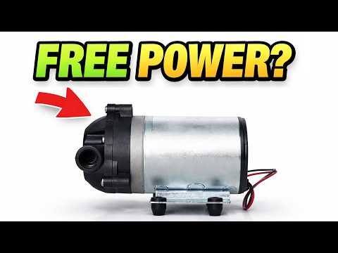 I Created Free Electricity Using a Scrap Motor – No More Bills