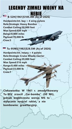 Boeing B-52H VS Tupolev Tu-95MS