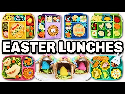 *NEW* EASTER Lunch Ideas & NO-BAKE Treats! 🐰 Bunches of Lunches