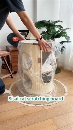 Nio Pets on Instagram: "🏠🐾 **Double the floors, double the fun!** 🌟 Treat your kitty to the **2-Story Sisal Cat Climbing Frame**—where claws meet climbs in purr-fect harmony! 🧶✨ Durable sisal posts satisfy their scratching instincts, while two levels of platforms turn your home into a feline jungle gym. 🌿🪂 👉 Swipe to see how it saves your sofa *and* sparks endless acrobatics! 👉 Sturdy design + space-saving vertical play = happy cat, happier furniture. 🛋️🙌 💬 Comment “CLIMB” below to gi