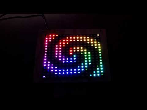 FastLED Matrix Fun 2026 by Chemdoc77