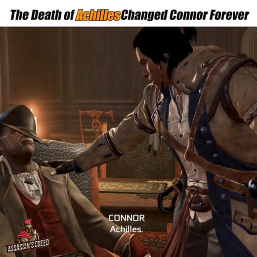 The Death of Achilles Changed Connor Forever... #assassinscreediii #gaming