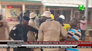 12K views · 125 reactions | Security personnel prevent IMC members from taking over Adamus resources #UTVGhana | UTV Ghana | Facebook