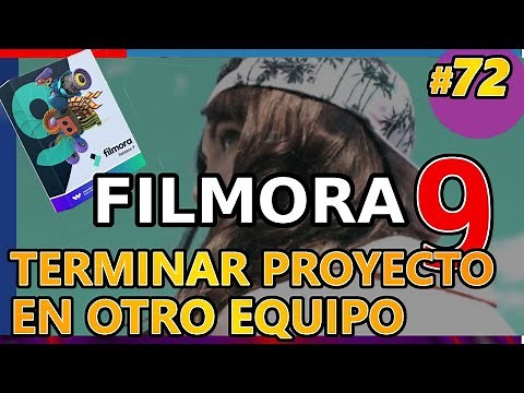 Filmora9: Cómo guardar un proyecto y abrirlo en otra PC. Comprimir Proyecto. Tutorial 72