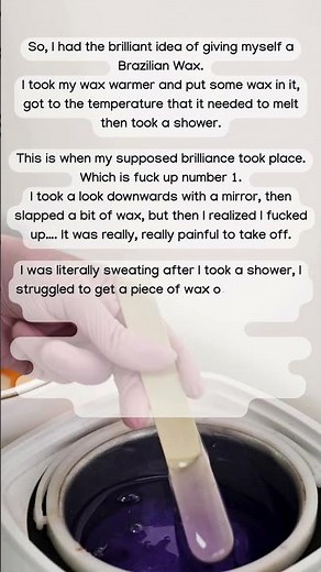 NEVER Try This at Home – Brazilian Wax FAIL