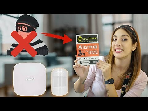 Cómo instalar ALARMA AJAX en CASA facil y rápido 🏠 ¡Evita LADRONES e INCENDIOS!