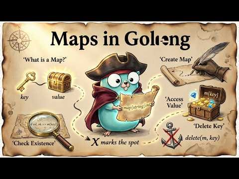 Maps in Go - Golang Interview Questions