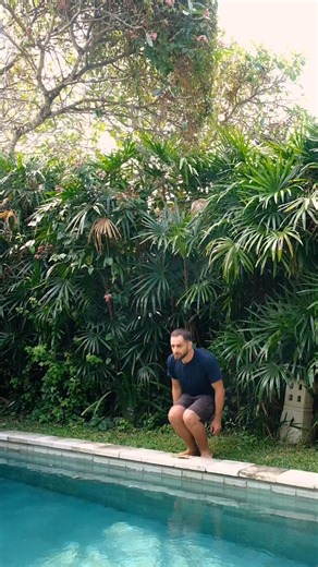 "bullet time" effect with AI Prompt: A man frozen mid-air while jumping. Arms and legs are dynamically spread, wearing a blue shirt and black shorts. The camera orbits 360 degrees in bullet time, capturing the suspended man. #vfx #aivfx #ai #aieffects #klingai #ai #aitools | AI Savvy