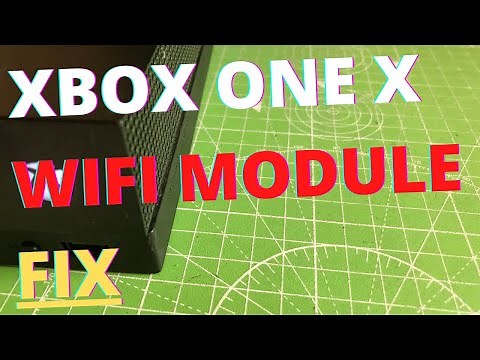How To Fix XBOX One X WiFi Dropping Out - Replace Internal Wifi Module