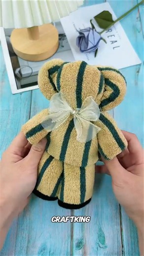 How To Make Teddy Bear With Using Cloth DIY Teddy Bear Meking Easy Cloth Teddy At Home craft ideas