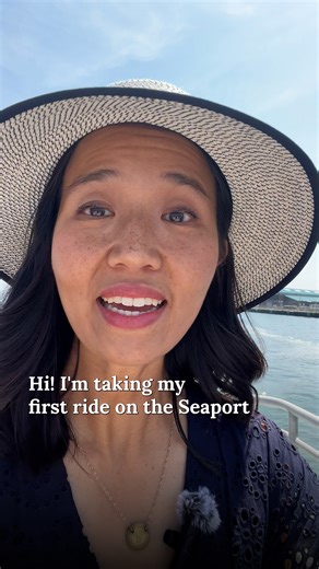 28K views · 978 reactions | The new Pier 10 ferry is helping commuters get around faster than ever before! ⛴️ #Boston #CommuteWithMe #Pier10Ferry #SouthBostonWaterfront #Seaport #Transit | Mayor Michelle Wu 吳弭 | Facebook