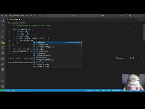 sliding window algorithm with two pointers #overflowstackdeveloper #datastructures #algorithms