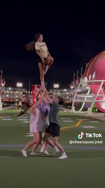 bsb on the iconic football field #fypシ #fyp #viral #foryoupage #cheer #cheersquadjcbd #bsb #brandonseniorblack #cheerstunt #cheerleading