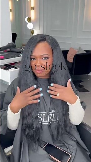 Deep Wave Closure Wig Install | Go Sleek Hair