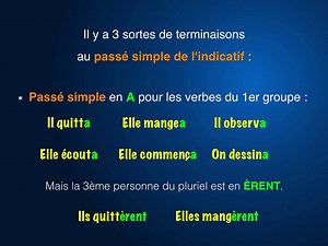 CM2 - Le passé simple de l'indicatif