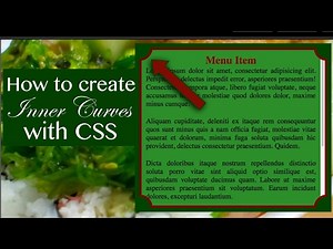 Creating Inward Curve Borders with CSS